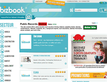 Tablet Screenshot of bizbook.be